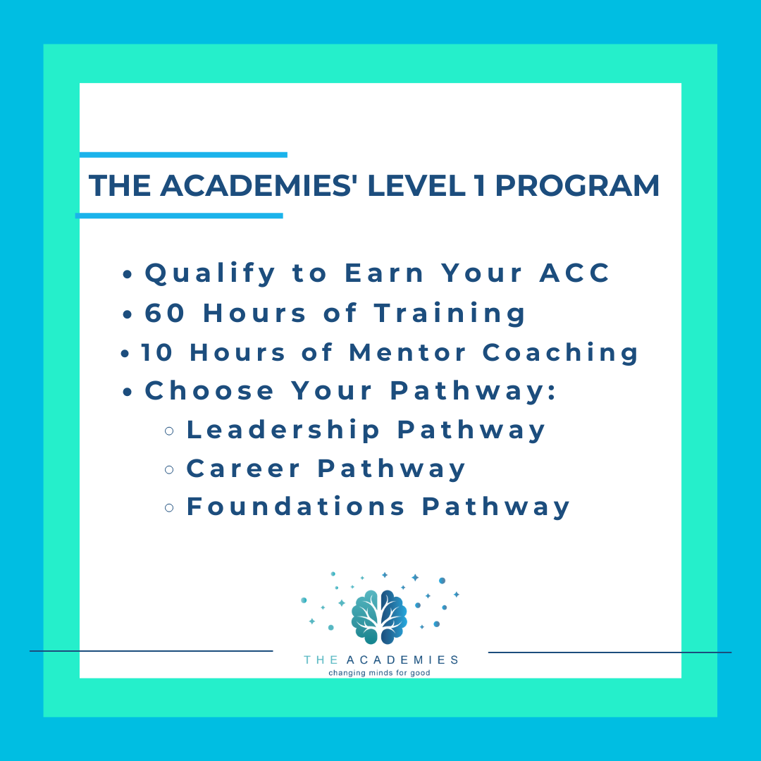 The Academies' Level 1 Coaching Certification Program